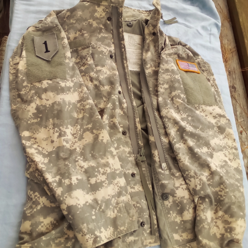 Digital camo BDU jacket